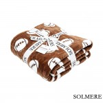 Wholesale solmere Blanket D Football Blanket Wrap yourself pure indulgence Solme