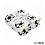 Wholesale solmere Blanket D Soccer Blanket Wrap yourself pure indulgence Solmere