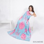 Wholesale solmere Blanket Nautical Blanket Wrap yourself pure indulgence Solmere