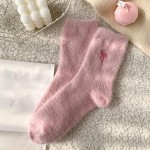 Wholesale round out cozy assortment assorted six pack plush feather knit crew so