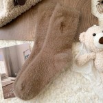Wholesale round out cozy assortment assorted six pack plush feather knit crew so