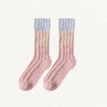 Wholesale bring soft textured fashion forward hosiery wall assorted six pack rib