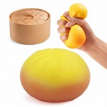 This dim sum bun squishy toy is a novelty showstopper that delights customers of all ages. Designed to look like a fluffy steamed bun nestled inside a miniature bamboo steamer basket, it combines food-inspired fun with satisfying slow-rise squeeze appeal. Soft foam construction feels plush and durable. Perfect for gift boutiques, Asian-inspired gift sections, and novelty retailers looking for an impulse buy that sparks conversation. Packages and displays beautifully — a natural bestseller for lifestyle and gift sections.