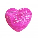 This heart-shaped squishy stress toy is a crowd-pleaser that works in nearly any retail setting. Soft, smooth, and satisfying to squeeze, it is crafted from slow-rise memory foam with a uniform finish and durable construction. Its universally appealing shape makes it a natural gift shop bestseller — perfect for Valentine's Day, everyday gifting, or year-round impulse buys. Easy to merchandise in basket displays, on peg hooks, or at checkout, it is a reliable, fast-moving item for boutiques and novelty retailers.