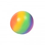 Wholesale rainbow gradient squishy stress ball tactile crowd pleaser bold visua