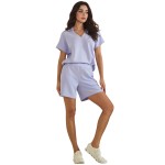 Wholesale relaxed Fit Scuba Shorts Pack Matching Top Functional Side Pockets Mid