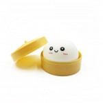 Wholesale light Up Dumpling Squishy Toy Cute novelty squishy toy designed smilin
