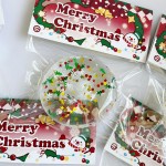 Wholesale christmas Glitter Donut Squishy Toy Cute novelty squishy toy designed