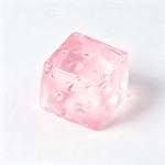 Wholesale translucent Textured Cube Squishy Toy Cute novelty squishy toy designe