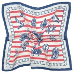 Wholesale do Everything Love Nautical Americana Print Bandana Scarf Multi Use Sc