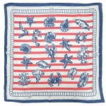 Wholesale do Everything Love Nautical Americana Print Bandana Scarf Multi Use Sc