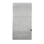 Wholesale textured Knit Oblong Scarf dimensional honeycomb stitch neatly ribbed