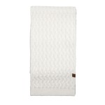 Wholesale textured Knit Oblong Scarf dimensional honeycomb stitch neatly ribbed