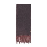 Wholesale brushed heavyweight scarf soft napped fringed ends cut long enough wra