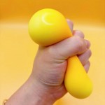 Wholesale mango Squishy Toy Novelty squishy toy styled like classic mango Ages L