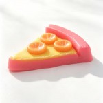 Wholesale pizza Squishy Toy Cute novelty squishy toy designed piece pizza gifts