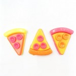 Wholesale pizza Squishy Toy Cute novelty squishy toy designed piece pizza gifts