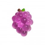 Wholesale gel Grapes Squishy Toy Cute novelty squishy toy designed gel grapes gi