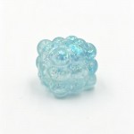 Wholesale glitter Bubble Cube Squishy Toy Cute novelty squishy toy designed tran