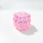 Wholesale glitter Bubble Cube Squishy Toy Cute novelty squishy toy designed tran