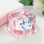 Translucent Snowflake Cube Squishy Toy

Cute novelty squishy toy designed as translucent cube. Perfect for gifts, impulse buys, and themed novelty displays.

- Ages 3+
- Approximately 2" L