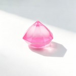 Wholesale translucent Diamond Squishy Toy Cute novelty squishy toy designed tran