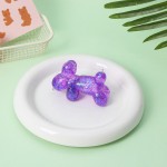 Wholesale glitter Balloon Animal Squishy Toy Cute novelty squishy toy designed t