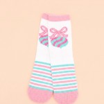 Wholesale holiday crew sock set four coordinating pairs soft cotton blend knit c