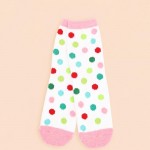 Wholesale holiday crew sock set four coordinating pairs soft cotton blend knit c