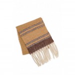 Wholesale classic Woven Winter Scarf timeless pattern fringed ends Soft brushed