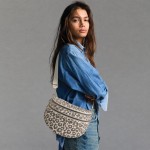 Wholesale do Everything Love Nylon Animal Print Cross Body Bag Full Zip Closure