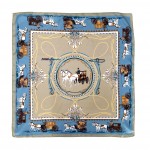 Wholesale do Everything Love Silky Equestrian Print Bandana Scarf Multi Use Scar