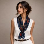 Wholesale do Everything Love Silky Status Print Bandana Scarf Multi Use Scarf Ba