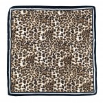 Wholesale do Everything Love Silky Leopard Print Bandana Scarf Multi Use Scarf B