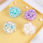 Wholesale metallic Orbeez Paw Print Squishy Toy Cute novelty squishy toy designe