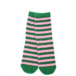 Wholesale fuzzy Holiday Crew Sock Set plush brushed interior ribbed cuffs stay p