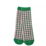 Wholesale fuzzy Holiday Crew Sock Set plush brushed interior ribbed cuffs stay p