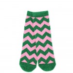 Wholesale fuzzy Holiday Crew Sock Set plush brushed interior ribbed cuffs stay p