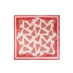 Wholesale silky Christmas Tree Print Bandana Scarf Multi Use Scarf Bandana Bag T