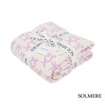 Wholesale solmere Blanket Bow Blanket Wrap yourself pure indulgence Solmere Blan