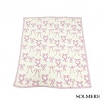 Wholesale solmere Blanket Bow Blanket Wrap yourself pure indulgence Solmere Blan