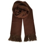 Wholesale solid Cashmere Feel Scarf soft brushed blend polyester viscose oversiz