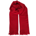Wholesale solid Cashmere Feel Scarf soft brushed blend polyester viscose oversiz