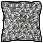 Wholesale do Everything Love Silky Spider Web Print Bandana Scarf Multi Use Scar