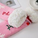 Wholesale merry Bright Holiday Sherpa Slipper Socks playful assorted designs inc