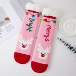 Wholesale merry Bright Holiday Sherpa Slipper Socks playful assorted designs inc