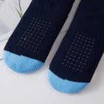 Wholesale reindeer Sherpa Slipper Socks cozy knit smiling reindeer cheerful knit