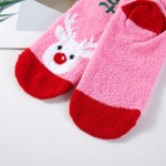 Wholesale merry Bright Fuzzy Holiday Crew Socks assorted festive designs includi