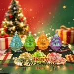 Wholesale twelve piece holiday squishy display printed counter box mixing glitte