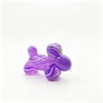 Wholesale balloon dog squishy swirled marbled finish classic twisted balloon sil